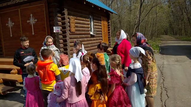 Пасхальный устренник 2018 в Храме Всех скорбящих Радость в Бабьем Яру смотреть онлайн