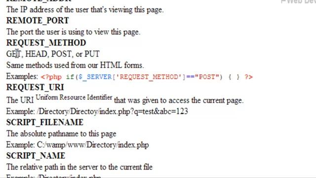 Advanced PHP Tutorial | Server Super Global Variables смотреть онлайн