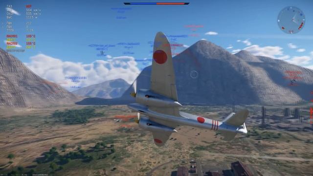 Ki 96 – ИМБА В ПРЯМЫХ РУКАХ в WAR THUNDER смотреть онлайн