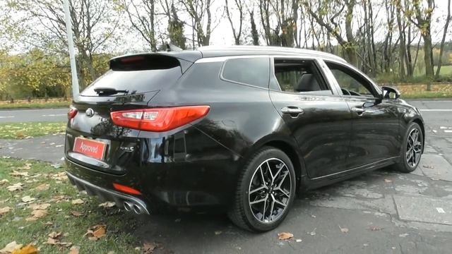 Kia OPTIMA 1.6 GT-LINE S S-A finished in Midnight Black ,video walkaround ! смотреть онлайн
