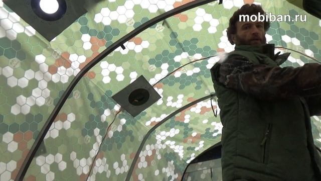 Палатка Мобиба МБ-103 М3 Аквариум. Обзор смотреть онлайн