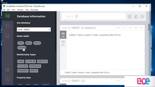CREATE Operation in Neo4j [UR] Module 2 Lecture 17 ZE - 252 смотреть онлайн