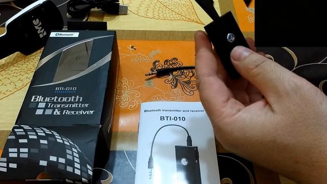 Блютуз передатчик и приемник BTI 010 Blutooth Transmitter & Receiver