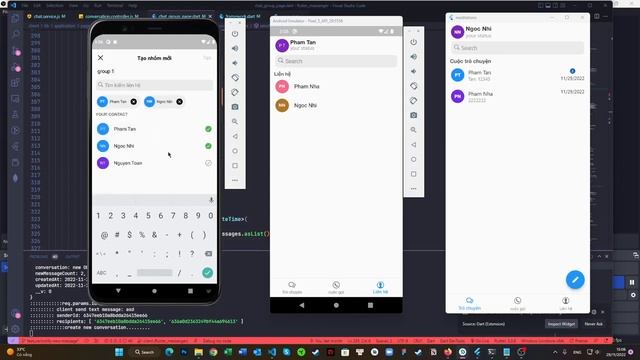 Ứng dụng chat (ver2) sử dụng Flutter,Nodejs,MongoDB và SocketIO смотреть онлайн