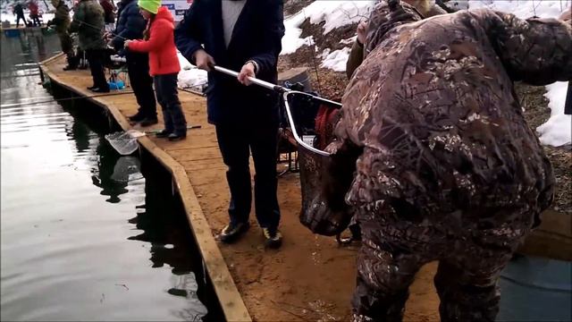 Рыбалка на ViP зоне в Савельево-2! 18.03.17 смотреть онлайн