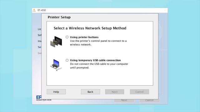 Epson EcoTank ET-4500 & ET-4550 | Wireless Setup Using the Printer’s Buttons смотреть онлайн