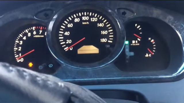 Toyota Kluger V запуск в мороз -30 смотреть онлайн