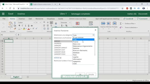 MasterExcel.it | Excel Gratis: Excel Online e App Le Versione Gratuite Originali di Microsoft Offic смотреть онлайн