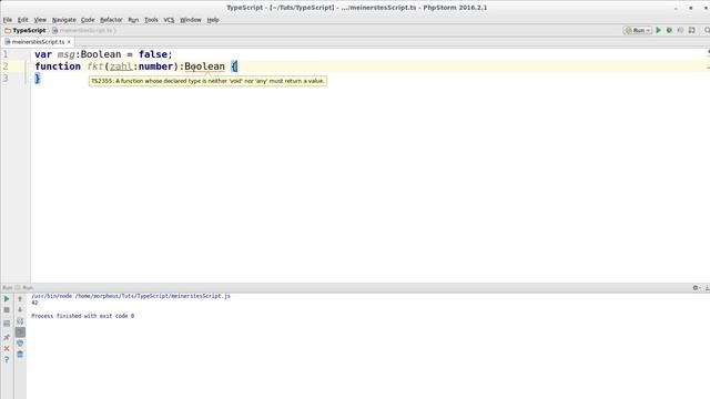 TypeScript Tutorial Deutsch #3 - Typen смотреть онлайн