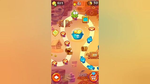 Cut the Rope 2 - Gameplay Walkthrough Part 3 | Levels 41-60 (Android, iOS) | GAMING Kid смотреть онлайн