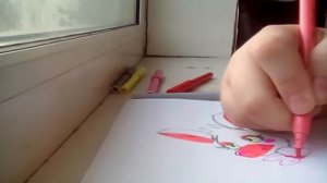 Рисунок FNAF2 Мангл лисица