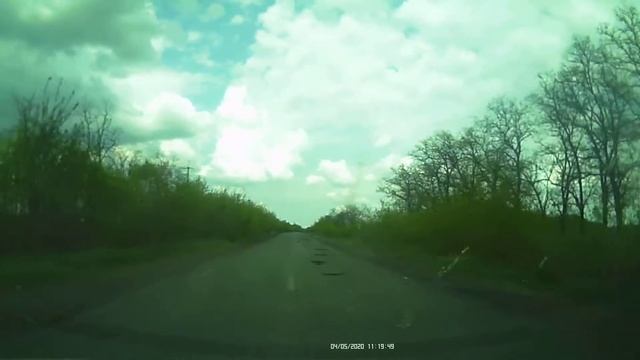 Дорога Грушевка - Ток. И низколетящий Opel Zafira A смотреть онлайн
