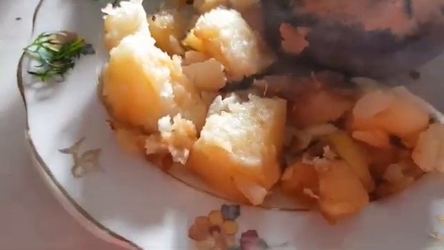 Вкусный завтрак. Фаршированные грибы.Обстановка в Киеве. смотреть онлайн