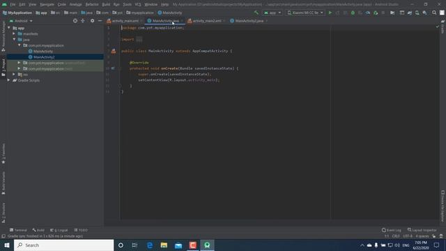 Android Studio Java (Button Activity 2) смотреть онлайн