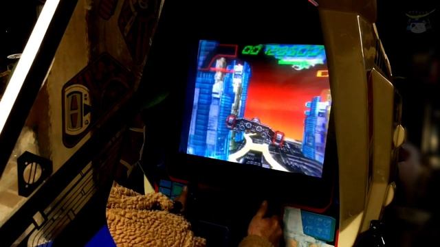 GALACTIC STORM ORIGINAL ARCADE CABINET Playthrough longplay (TAITO 1992) смотреть онлайн
