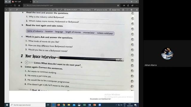10MO AÑO CLASE VIRTUAL INGLÉS 08 00 16 04 2020 UNIDAD EDUCATIVA PRIMAVERA смотреть онлайн