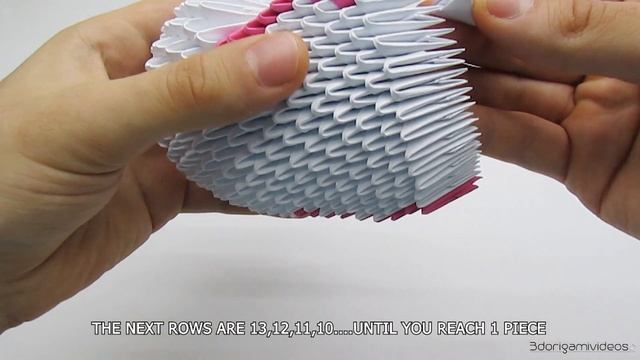 How to make a 3D origami Swan #3 смотреть онлайн