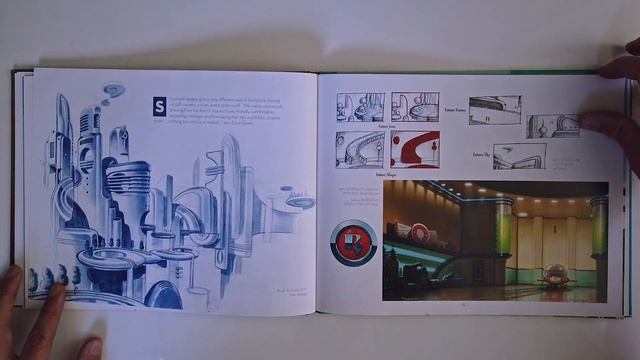 The Art Of Meet The Robinsons (flip Through) Disney Artbook