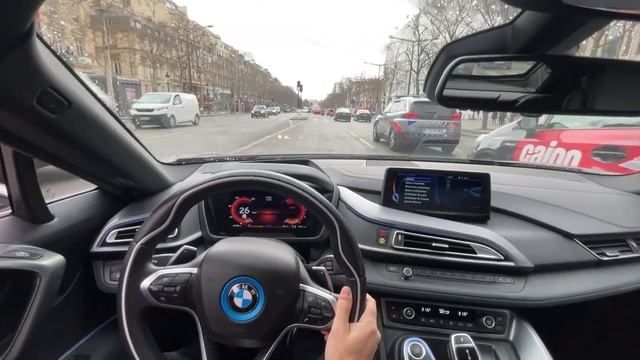 BMW I8 POV Driving In Paris