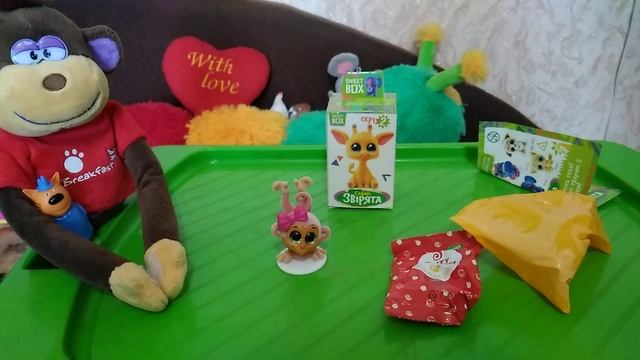 Sweet BOX Сафари Зверята. Серия 2.Распаковка Свит Бокс. смотреть онлайн