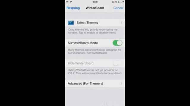 Значки iOS 6 на iOS 7 | Твик смотреть онлайн