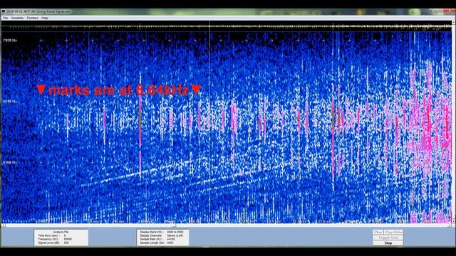 Mitsubishi 3000GT 6G72 Knock Recording Flat Response Spectrogram смотреть онлайн