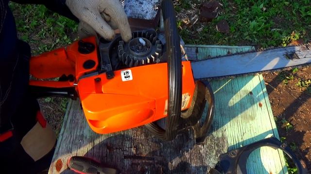 Корчевание пней. Посадка цветов. Ремонт Стартера Бензопилы. 74 серия смотреть онлайн