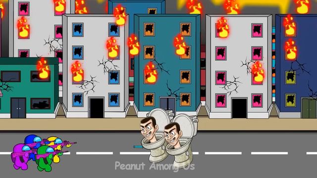 어몽어스 VS Speaker Woman - AMONG US vs SKIBIDI TOILET - Among Us Animation 2 смотреть онлайн