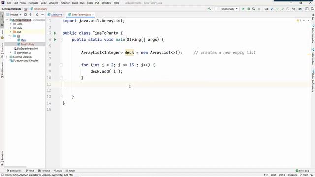 ArrayList Problem Set Solution Walkthrough смотреть онлайн