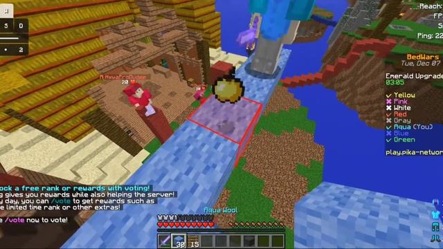 Bedwars clutch game in PIKA NETWOR | HINDI |notmichant | gbi | savo demon смотреть онлайн