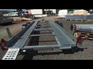 Прицеп автовоз эвакуатор для легкового автомобиля. 2680кг г/п. 5,2х1,95м. ЦЛП АРИВА