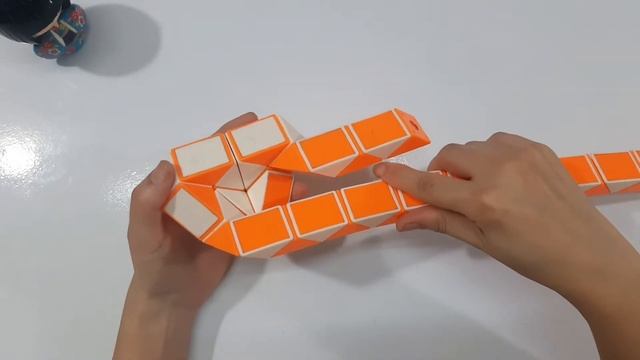SLOW TUTORIAL - Magic Ruler Puzzle or Snake Cube 48 - Teapot смотреть онлайн