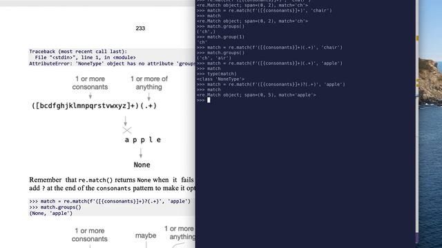 Tiny Python Projects: Ch 14 Pt 4 (Capture groups in regular expressions) смотреть онлайн