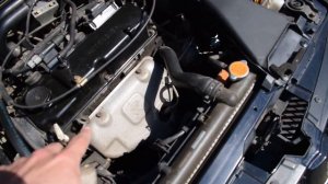 Lancer 9. Мелкий ремонт. Замена передней подушки двигателя.