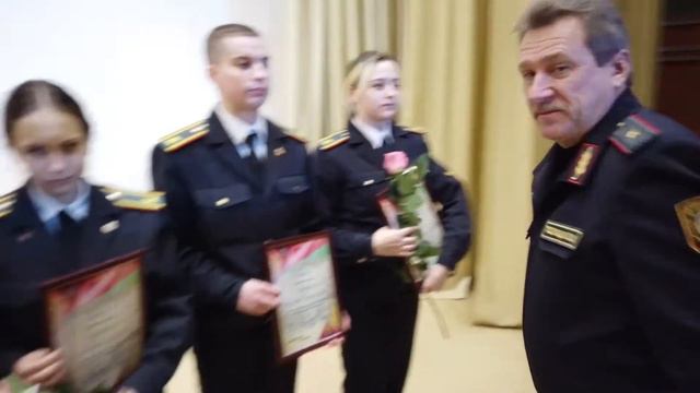 Награждение лучших курсантов по итогам зимней сессии 2022 смотреть онлайн