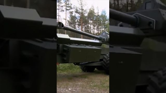 Шведская самоходная артиллерийская установка Archer смотреть онлайн