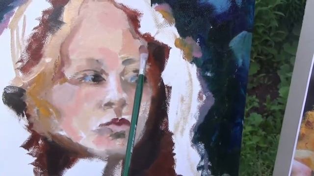 Портрет маслом с Ольгой Оранж (9267004443) смотреть онлайн