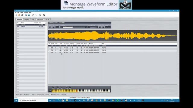 Montage / MODX Waveform editor 2.1.0 (Français) смотреть онлайн