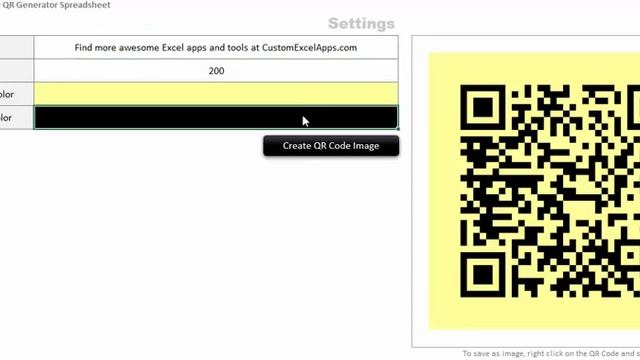 Free Excel QR Code Generator! смотреть онлайн