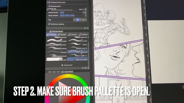 Import custom brushes FAST in CLIP STUDIO PAINT. смотреть онлайн