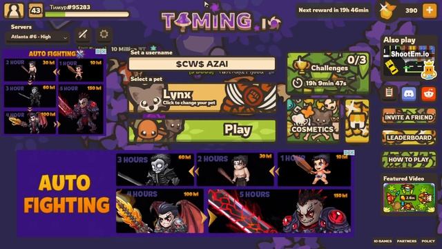 Taming.io : С какого же я обновления играл?И почему так мало видео про Taming.io?