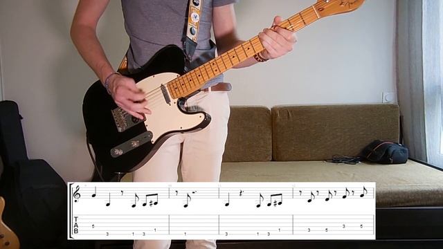 The White Stripes - Blue Orchid Guitar cover with tabs смотреть онлайн