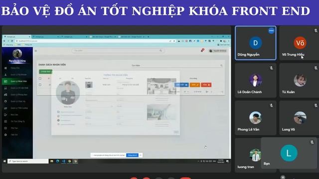 Bảo vệ đồ án tốt nghiệp khóa Front End - Vue tại Genetic смотреть онлайн