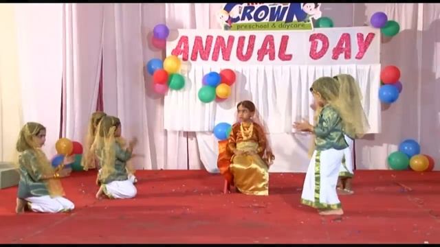 Kids dance oppana Kiddies Crown preschool Pathanamthitta & Konni.. смотреть онлайн
