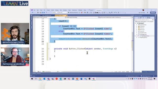 Learn Live - Create a UI in a .NET MAUI app by using XAML смотреть онлайн