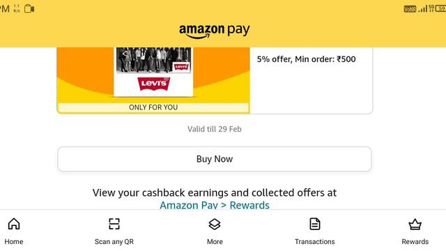 Amazon Pay LeVI'S Gift Card Offer | Feb,2024 | Get UpTo ₹2500/- Cash Back | Amazon Offer Today смотреть онлайн