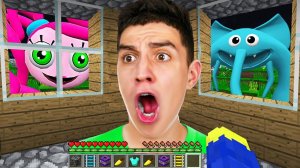 СЛОН И МАМА ДЛИННЫЕ НОГИ ПРИШЛИ К ГЛЕНТУ В 3 ЧАСА НОЧИ БАН БАН 3 В МАЙНКРАФТ