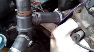 Установка выносного термостата на Lanos 1,5