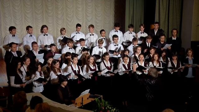 Камерный хор КИМ им. Р.М. Глиера худ.рук. З.Томсон, конц. А.Щегловская, смотреть онлайн