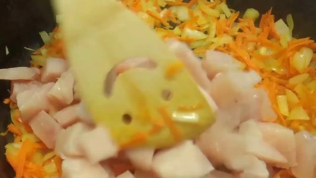 Как приготовить пасту птитим с куриной грудкой и овощами. смотреть онлайн